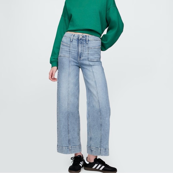 GAP High Rise Stride Ankle Jeans• Sz 26/2 - Picture 1 of 9